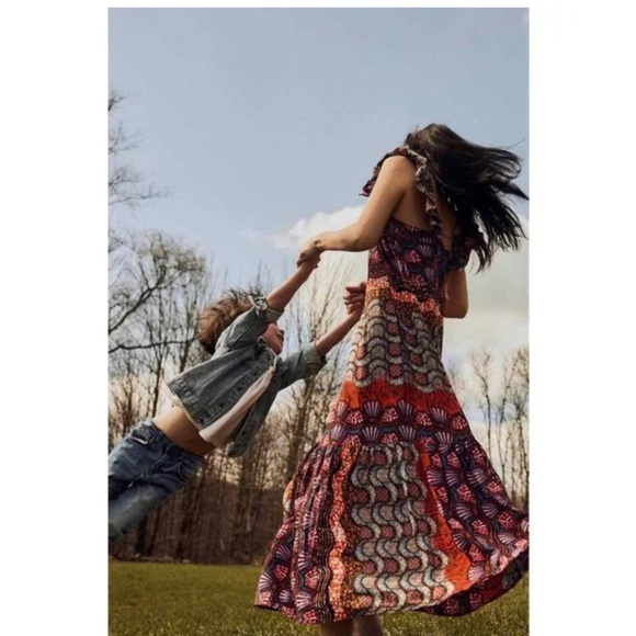 Anthropologie Corey Lynn Calter Doriane Midi Dress - Size Small - Picture 1 of 3